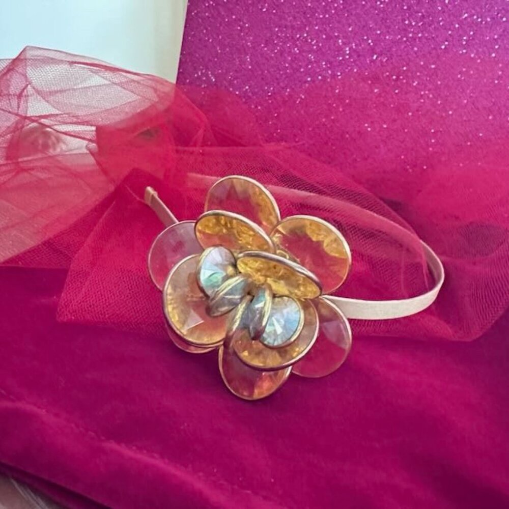 Designer Gold Headband Tosha